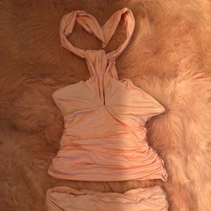 Tankini & skirt bathing suit